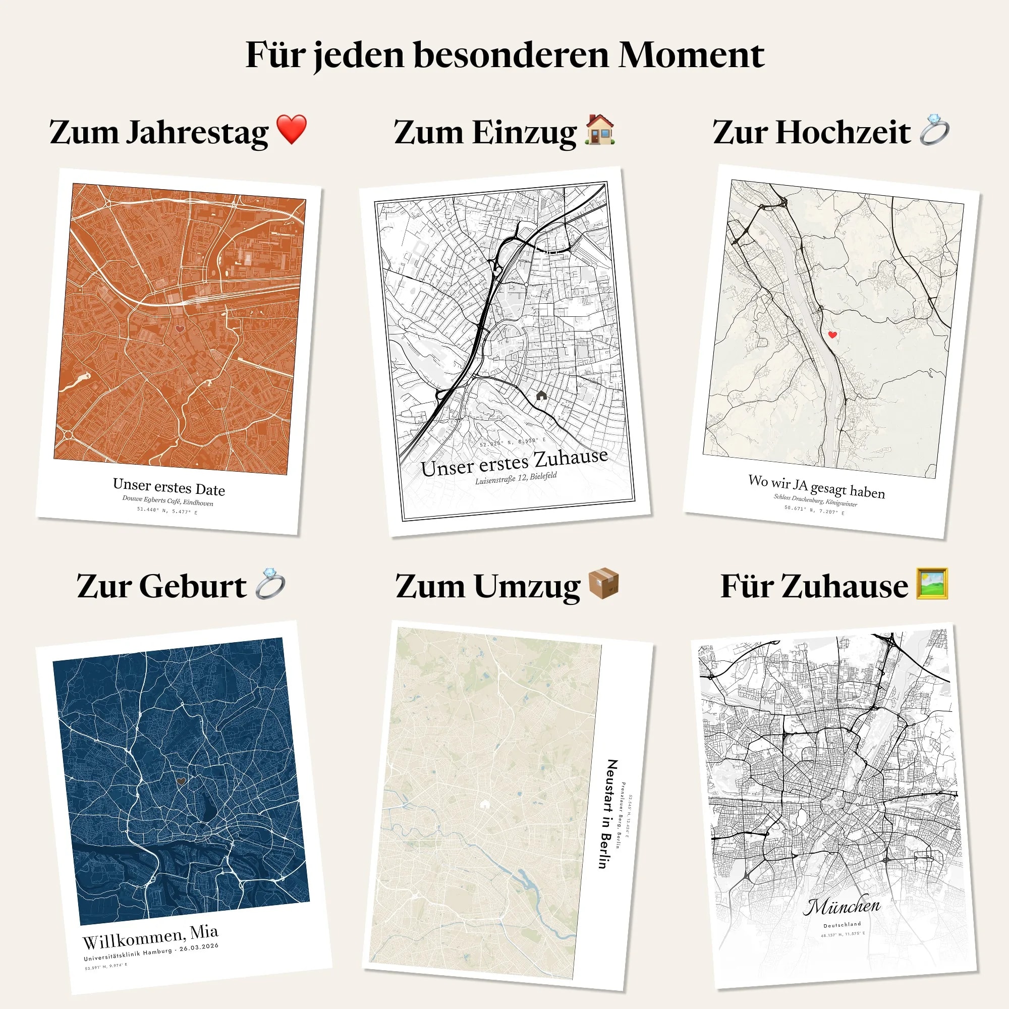 Cartographr Custom Map Print Present Ideas