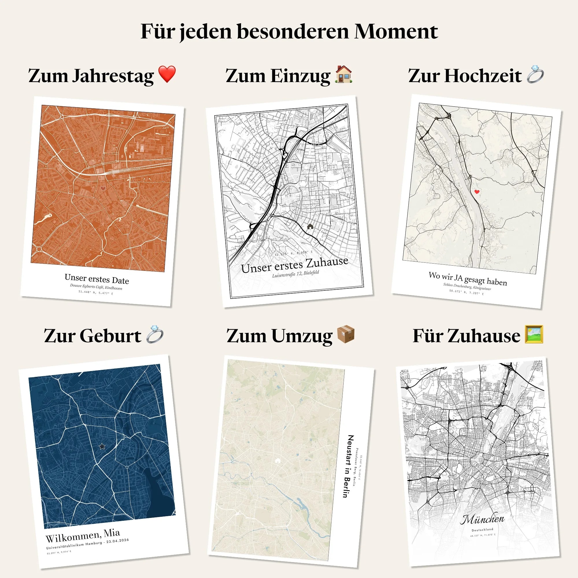 Cartographr Custom Map Print Present Ideas