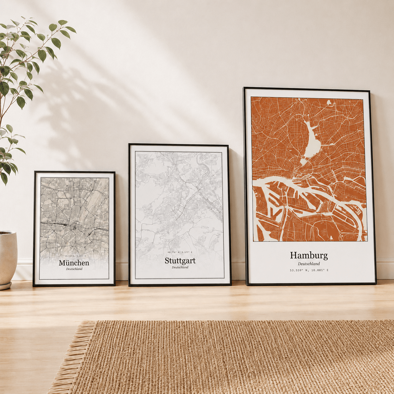 Custom Street Map Images